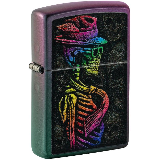 Zippo Multi Color Skull Design Windproof Lighter