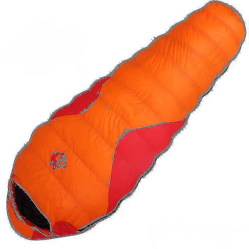 Outdoor Duck Down -30 Degree Sleeping Bag Mummy Bag 1.8 Kg Lightweight Widening And Thickening Sleep