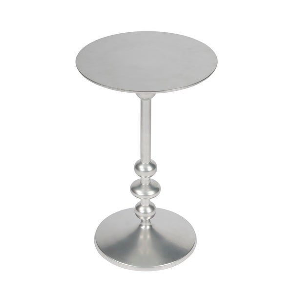 Zora Iron Pedestal End Table