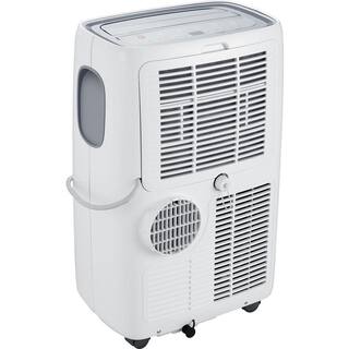 Arctic Wind 13000 BTU (8000 BTU DOE) Portable Air Conditioner with Wheels 450 sq. ft. LED Display Auto Restart 3-Speeds in White 2AP13000A