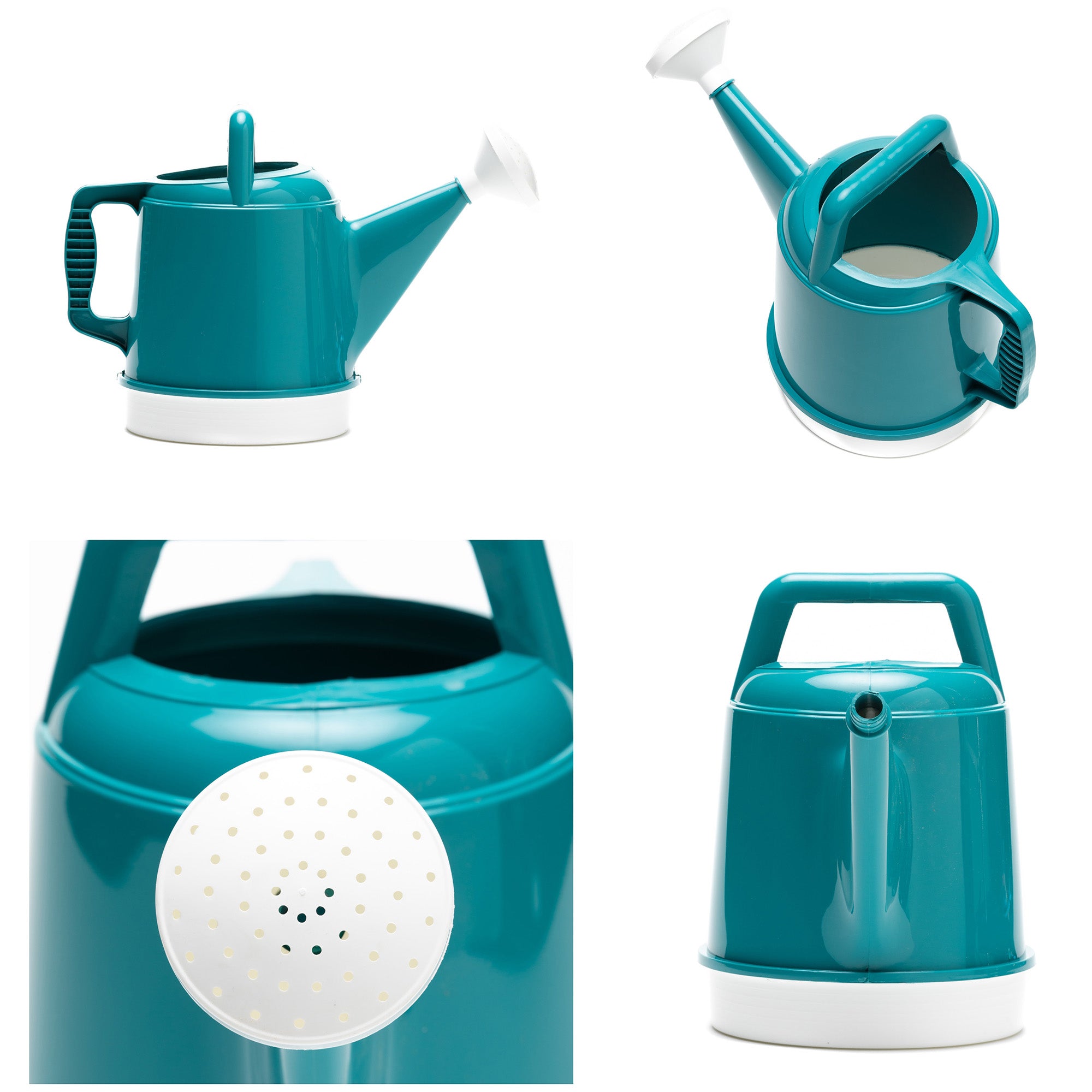 Bloem Watering Can Deluxe 2 Gallon (256 Fl Oz) Bermuda Teal Green