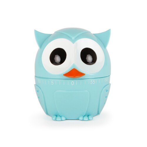 Kikkerland Owl Kitchen Timer - Blue