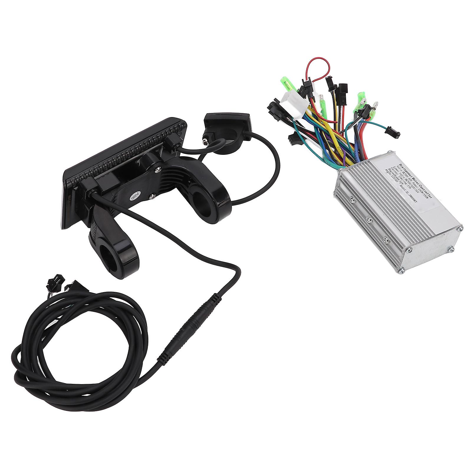 36v60v 250w/350w Brushless Motor Controller And Sw900 Lcd Display Kit For Electric Bicycle Scooter