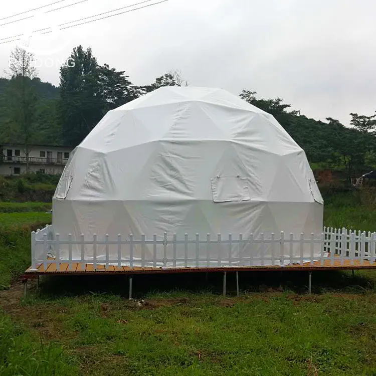 High Quality Commercial Luxury Glamping Dome Tent Camping Outdoor Waterproof Hotel House Bell Tents