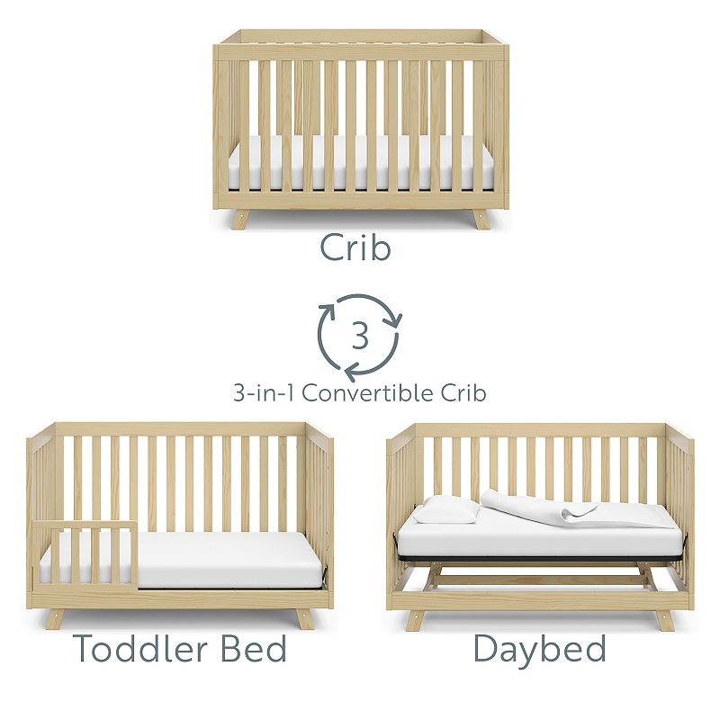 Storkcraft Beckett 3-in-1 Convertible Crib