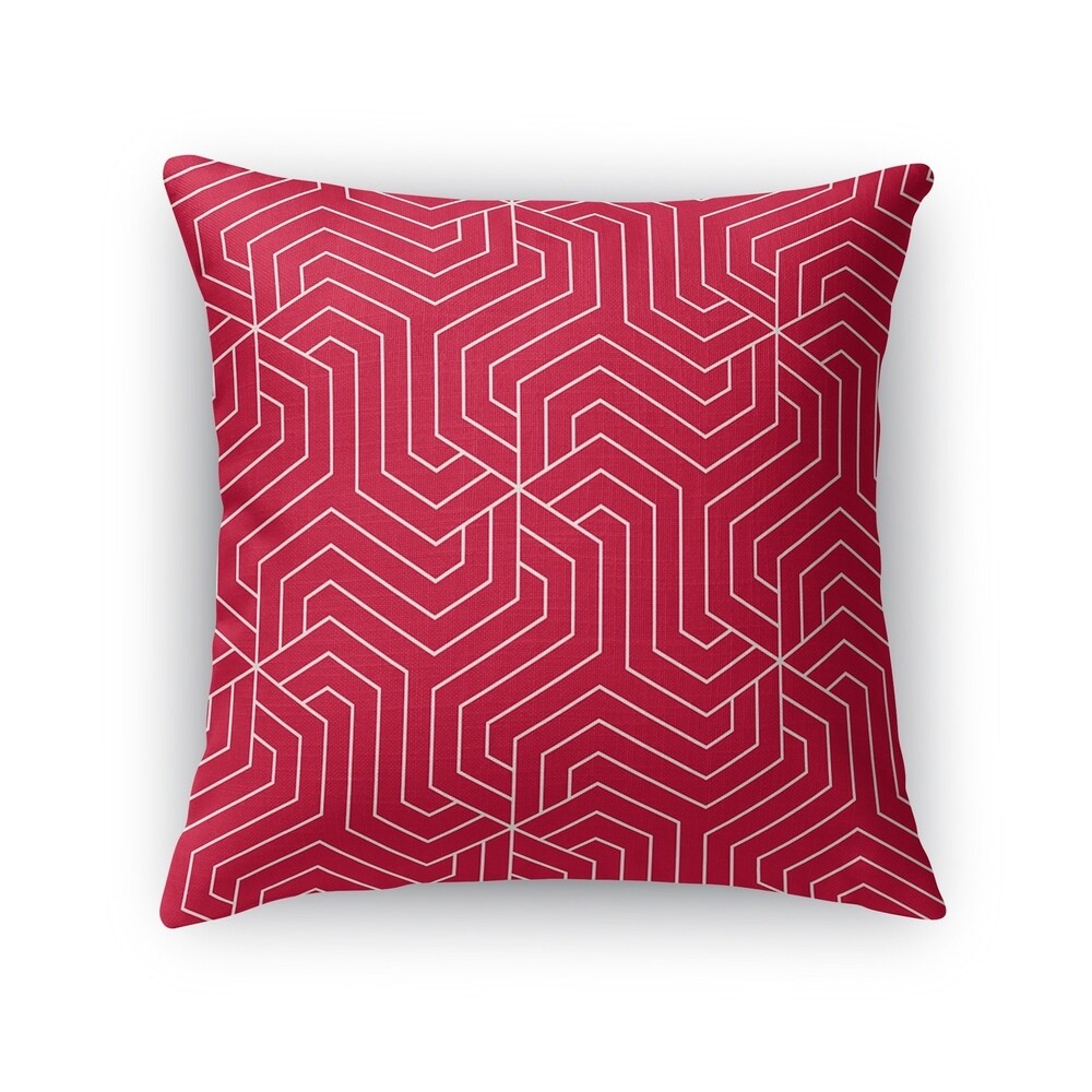 BRICKLE RED Accent Pillow By Kavka Designs