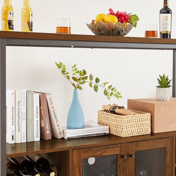 Modern wine bar cabinet， console table， TV cabinet， sideboard with storage compartment