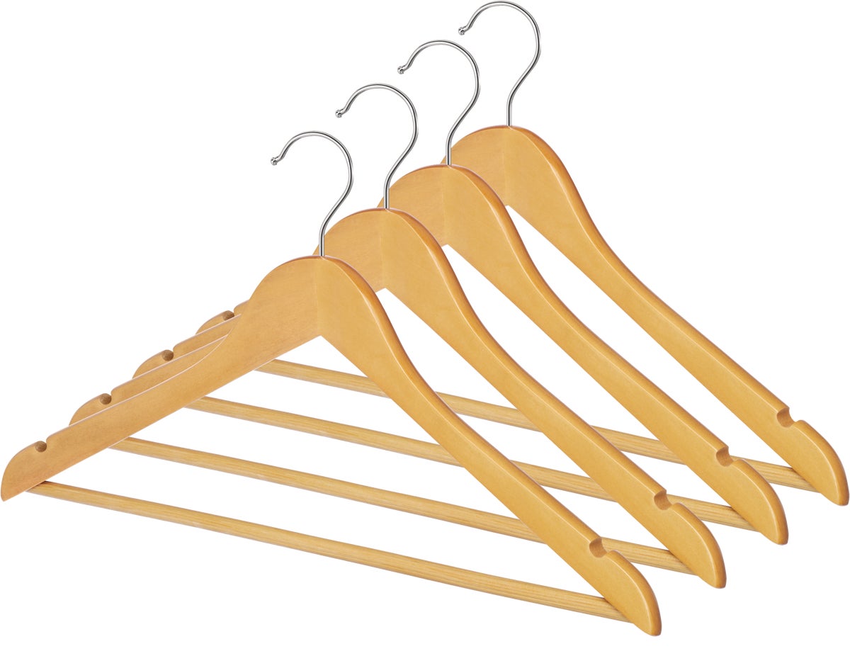 Whitmor Natural Clothes Hanger Natural