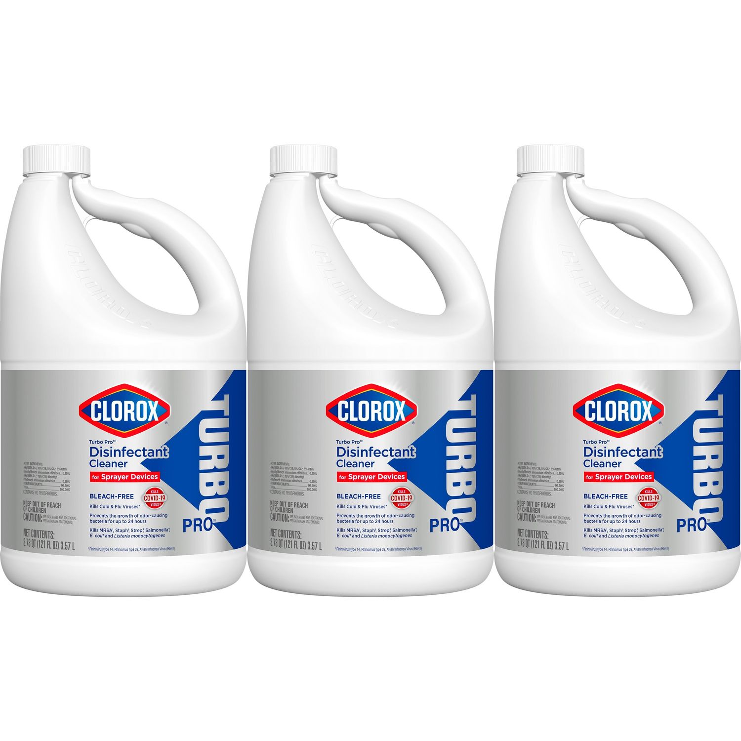 Turbo Pro Disinfectant Cleaner by The Clorox Company CLO60091CT