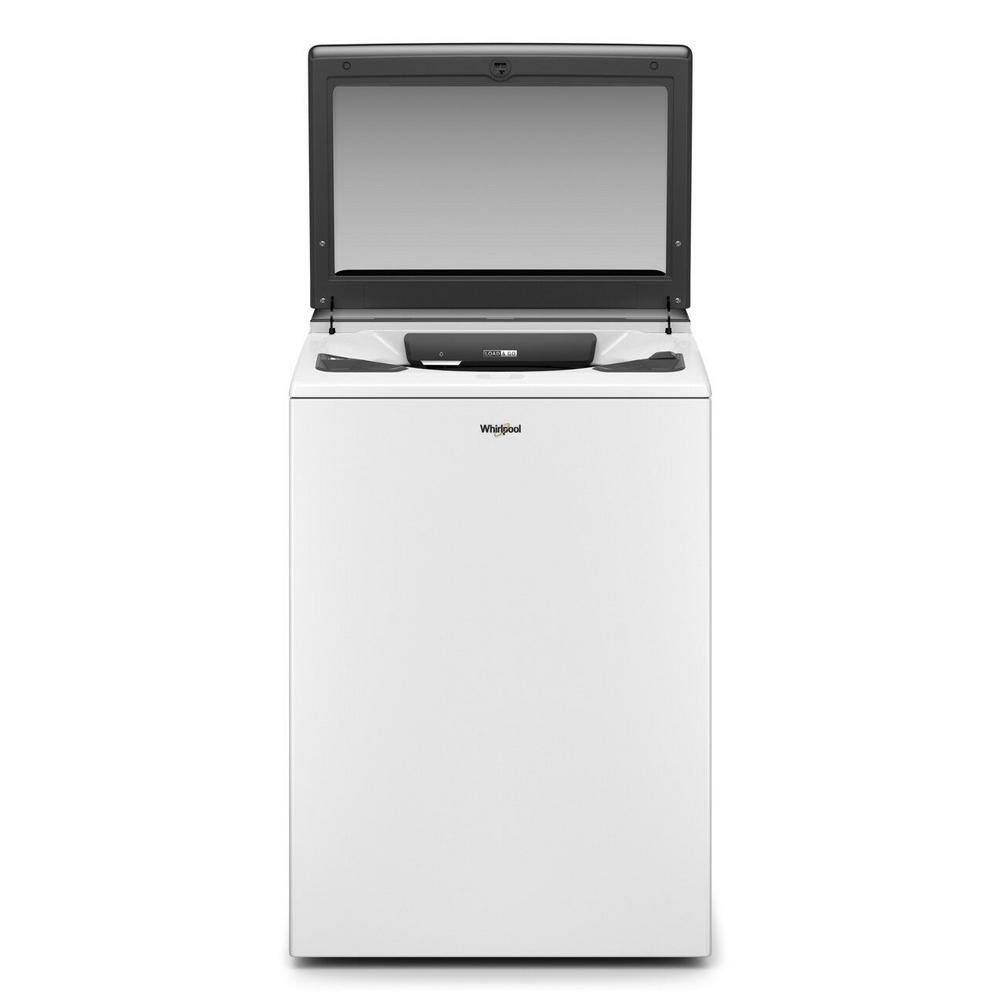 Whirlpool 5.2 - 5.3 cu. ft. Smart Top Load Washing Machine in White with 2 in 1 Removable Agitator ENERGY STAR WTW8127LW