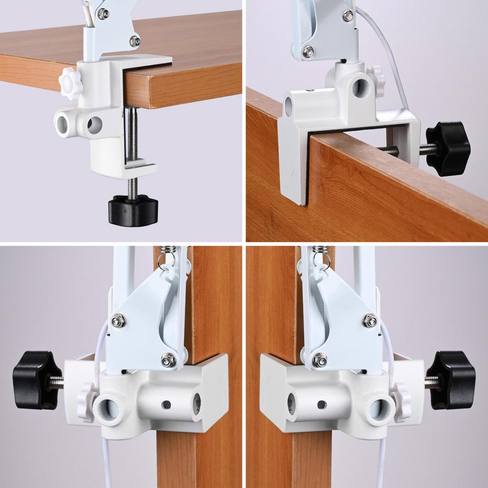 Yescom Lighted Magnifying Lamp 5x Swing Arm Clamp On