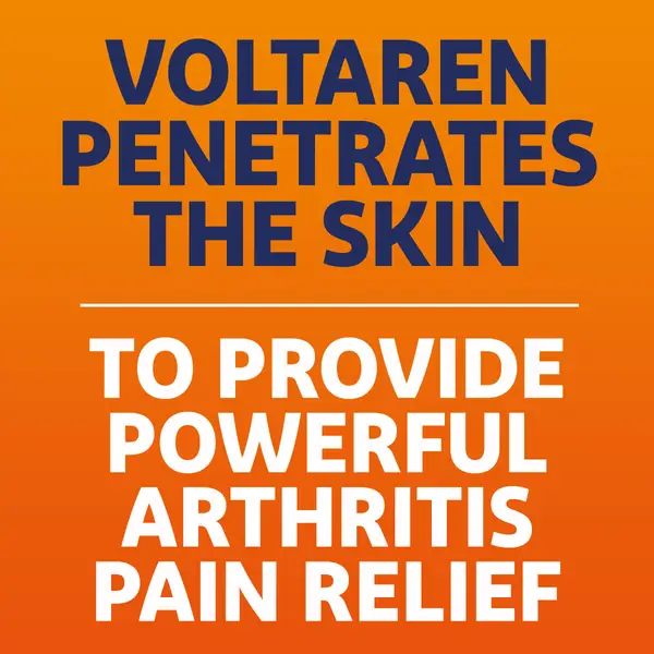 Voltaren Arthritis Pain Gel for Topical Arthritis Pain Relief 1.76 oz