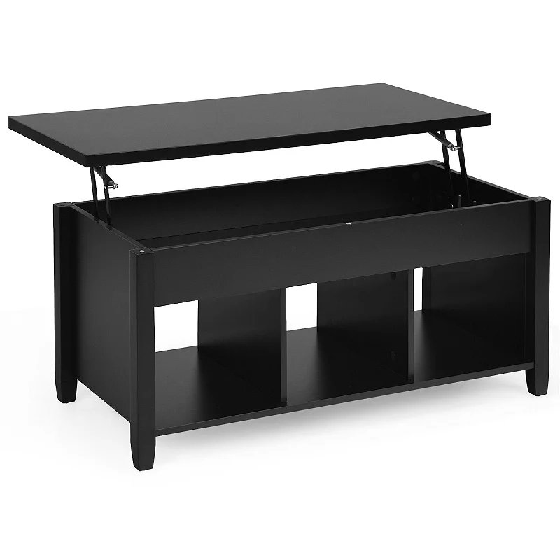 Lift Top Coffee Table with Hidden Storage Compartment