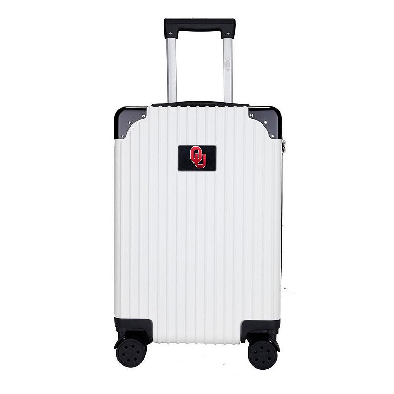 Oklahoma Sooners Premium Hardside Carry-On Spinner Luggage