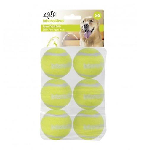 AFP 6 Piece Balls For Fetchén Treat Interactive (Dogs ， Toys and Sport ， Balls)