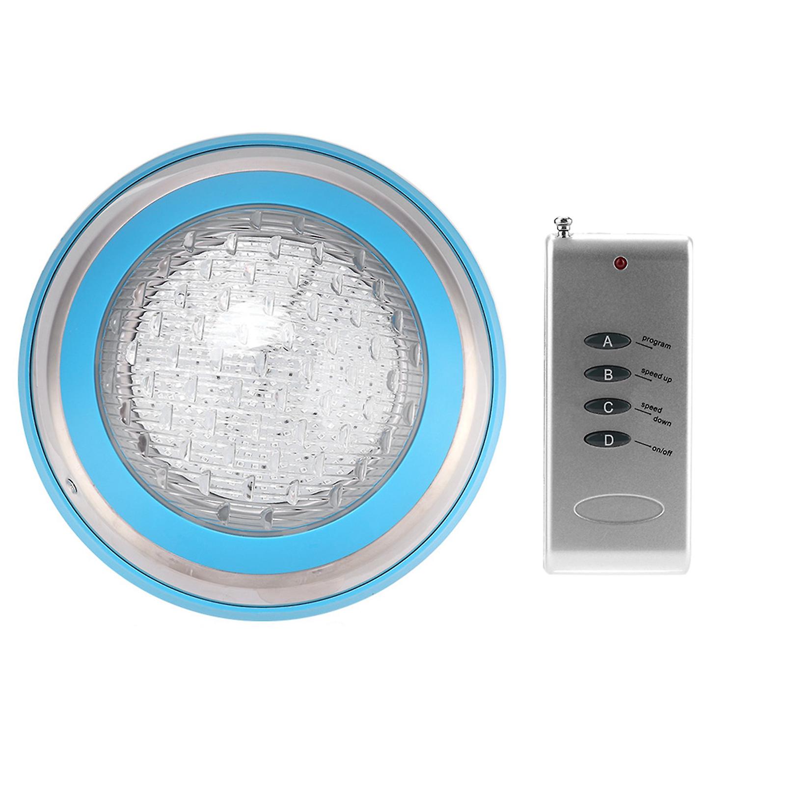 AC12V 35W 360LED Waterproof Pool Light Multicolor RGB Underwater Lamp with Remote Control