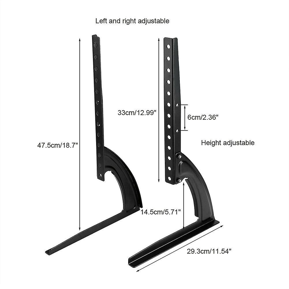 Universal Desk Table Top Tv Wall Bracket Mount Flat Plasma Lcd 26- 37