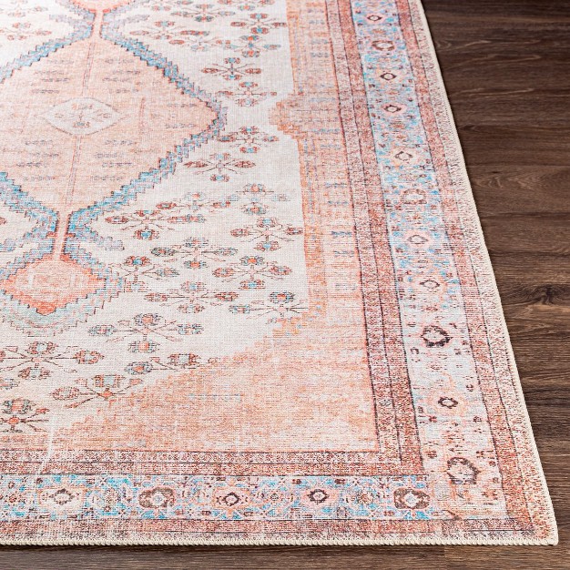 Mark amp Day Midwoud Washable Woven Indoor Area Rugs Blush