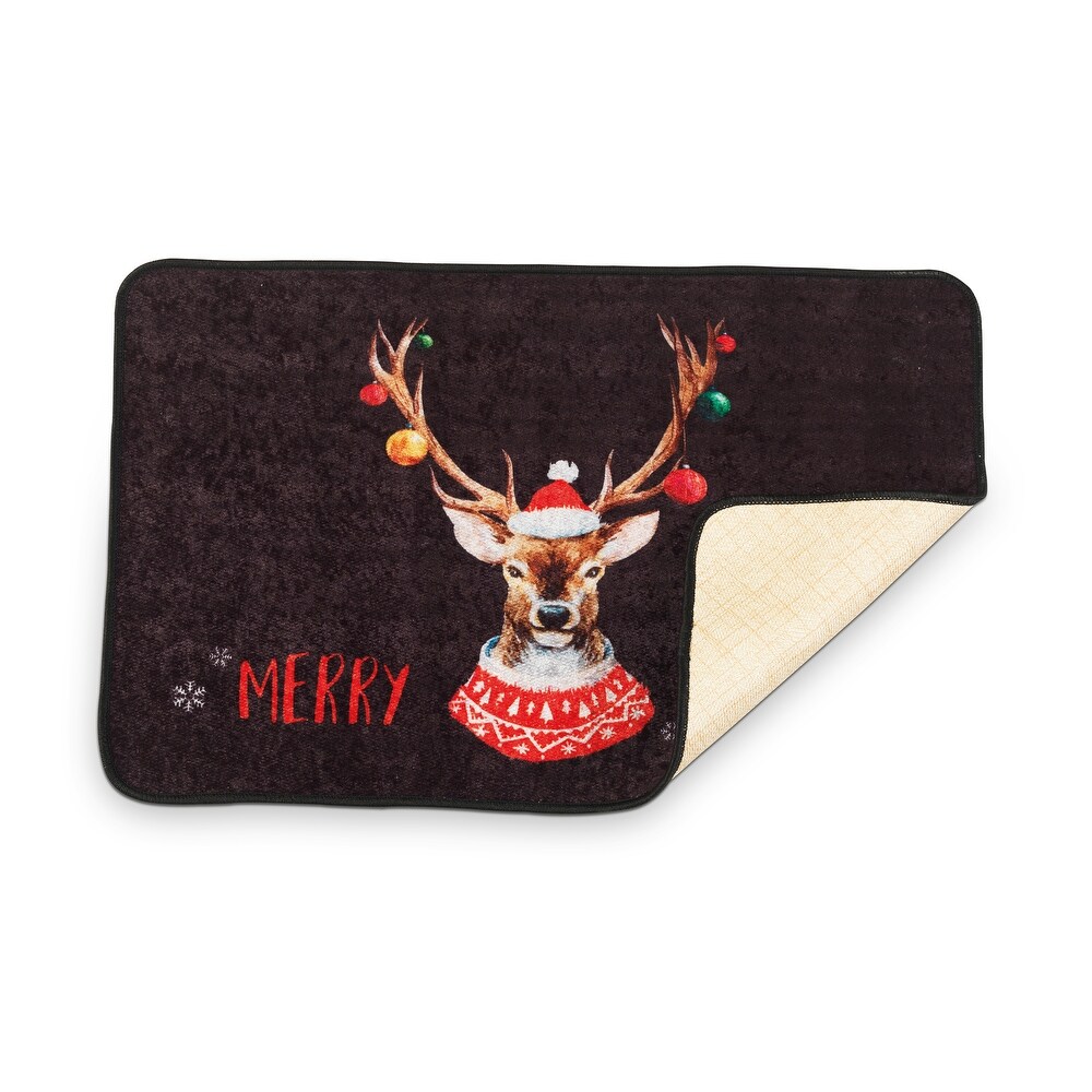 Modesa Christmas Themed Non Slip Floor/Kitchen Mats   20\