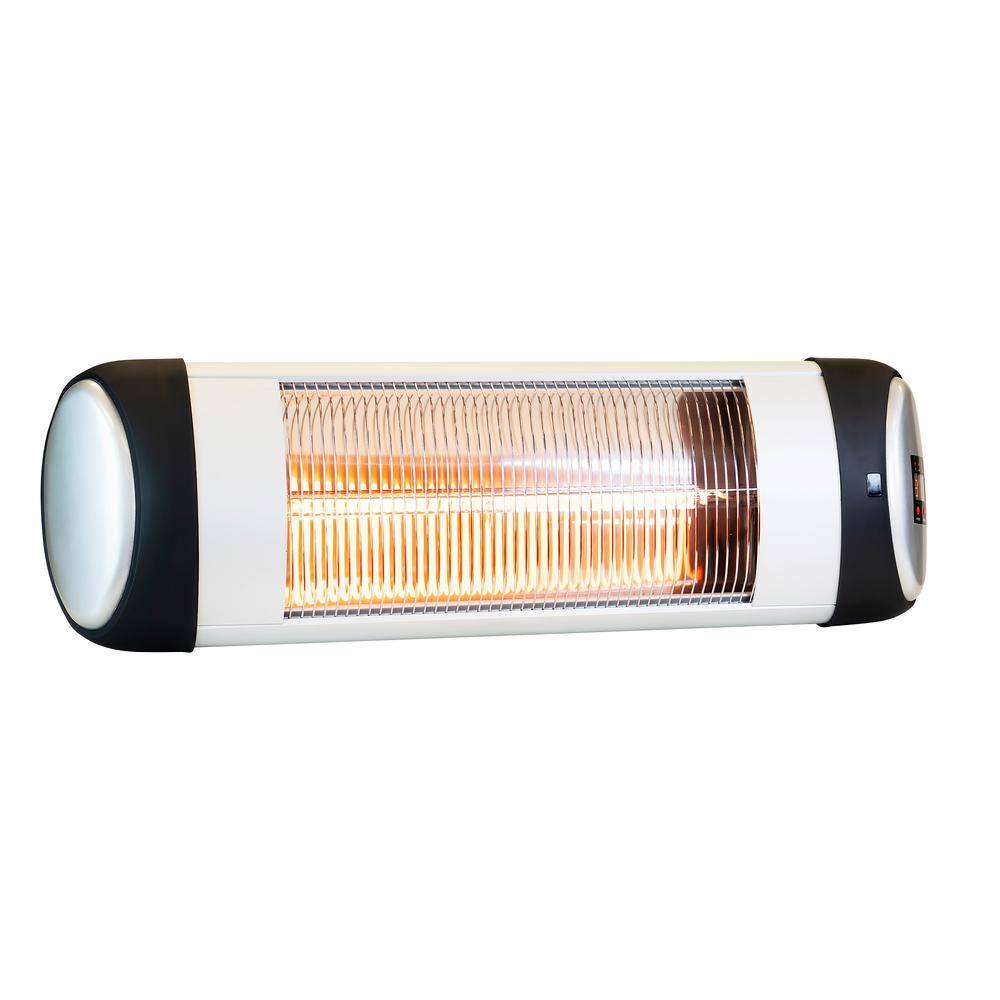 EdenBranch Wall Mounted Carbon Fiber Patio Heater with Remote Control 1500-Watt 141018