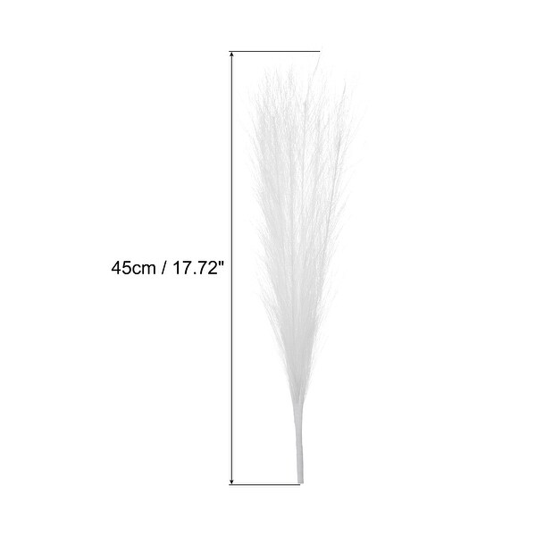 Faux Pampas Grass 17.7 Fake Pampas Grass for Wedding Decoration