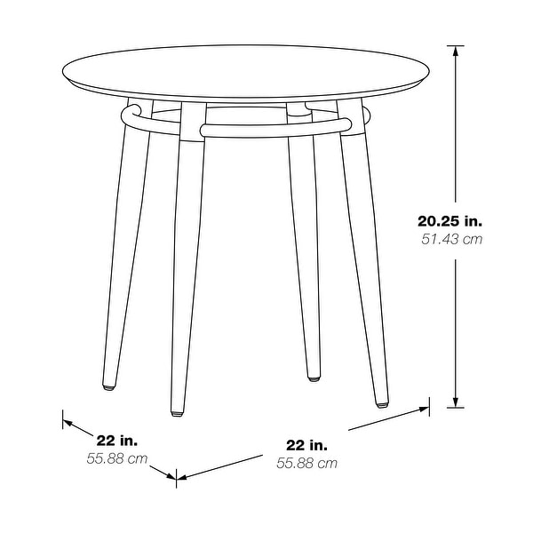 Brooklyn Round Top End Table