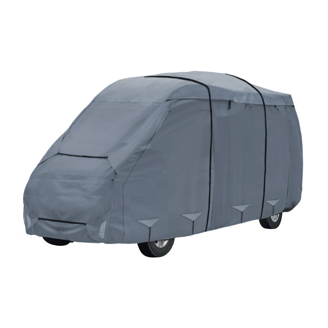 GEARFLAG Class B RV Cover 4 Layers Reinforced Windproof Side-Straps Anti-UV Water-Resistance Heavy Duty for Camper Van and Conversion Van(Fits 17' - 20')