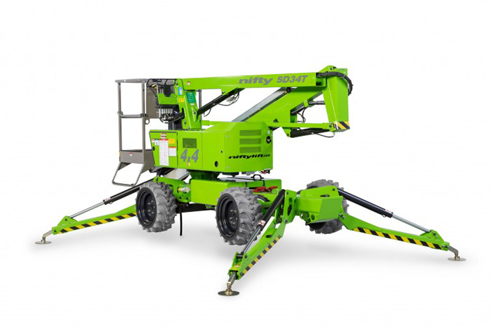 Niftylift 35and#8242; Boom Lift Self-Drive with Telescopic Upper Boom ; Diesel/Battery ;