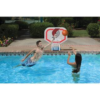 Poolmaster Portland Trail Blazers NBA Pro Rebounder Swimming Pool Basketball Game 72956