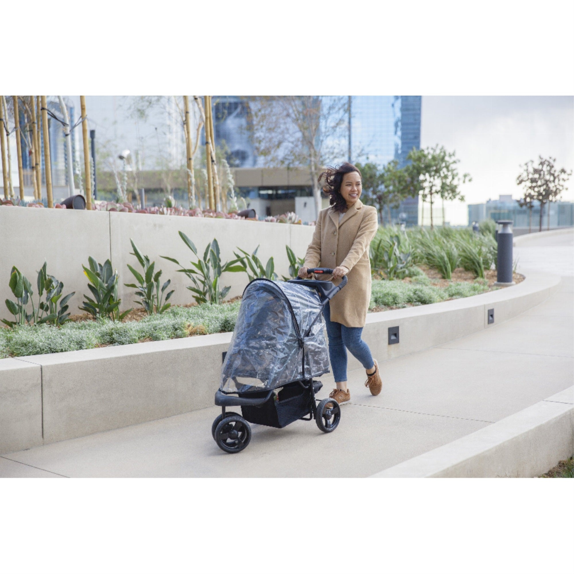 Petique Rain Cover for Pet Strollers