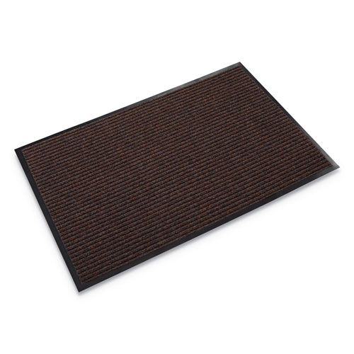 Crown Needle Rib Wipe and Scrape Mat | Polypropylene， 36 x 120， Brown | CRONR310BRO