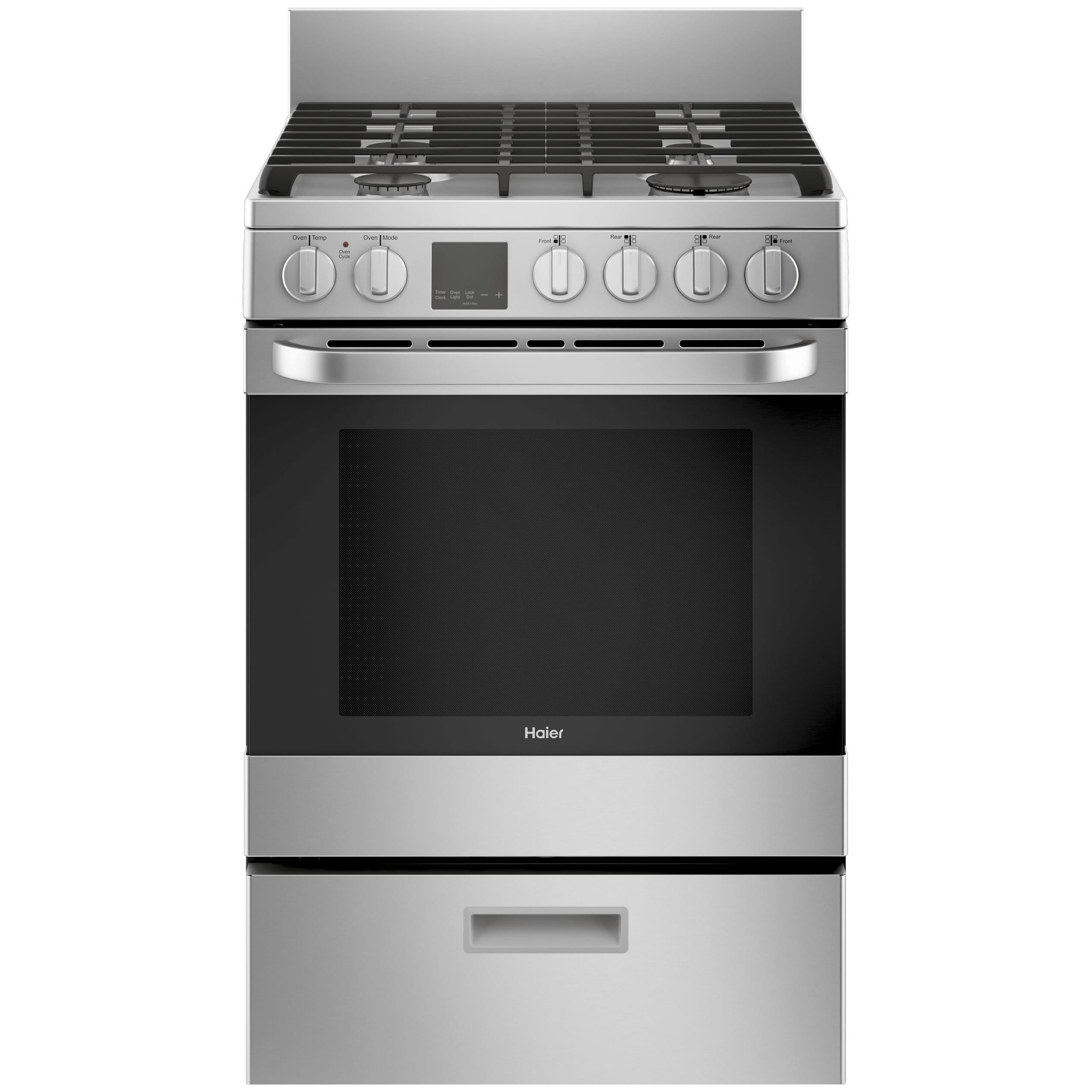 Haier 24-inch Freestanding Gas Range QCGAS740RMSS