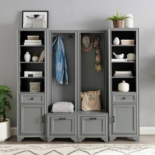 CROSLEY FURNITURE Tara Gray 4-Piece Entryway Set KF33010GY