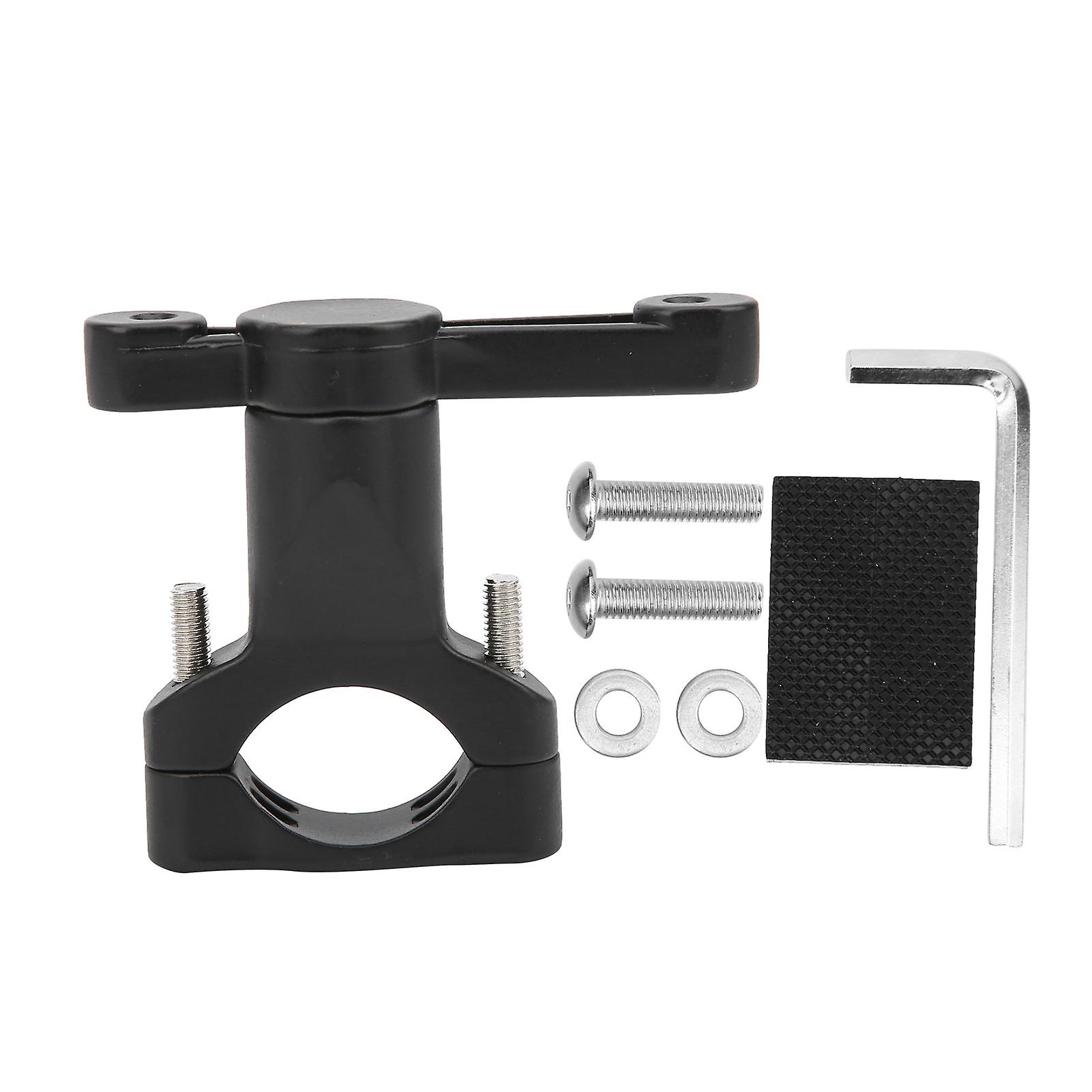 Aluminum Alloy Bicycle Bottle Cage Conversion Seat Water Cup Rotatable Expansion  Adapterblack