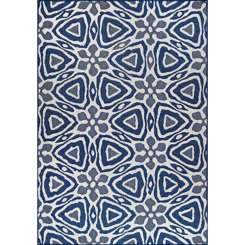 Brooklyn Rug Co Dakota Geometric Indoor/Outdoor Area Rug