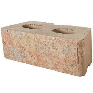 Pavestone RockWall Large 6 in. x 17.5 in. x 7 in. Palomino Concrete Retaining Wall Block (48 Pcs.  34.9 sq. ft.  Pallet) 79881