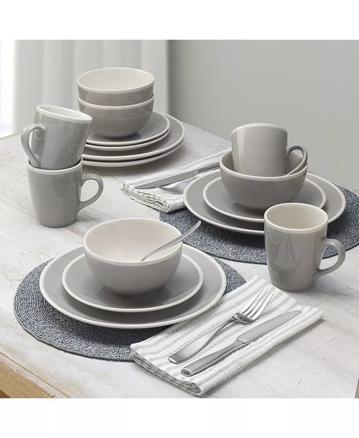 Mikasa Gourmet Basics by Melanie Gray 16-PC Dinnerware set Service for 4