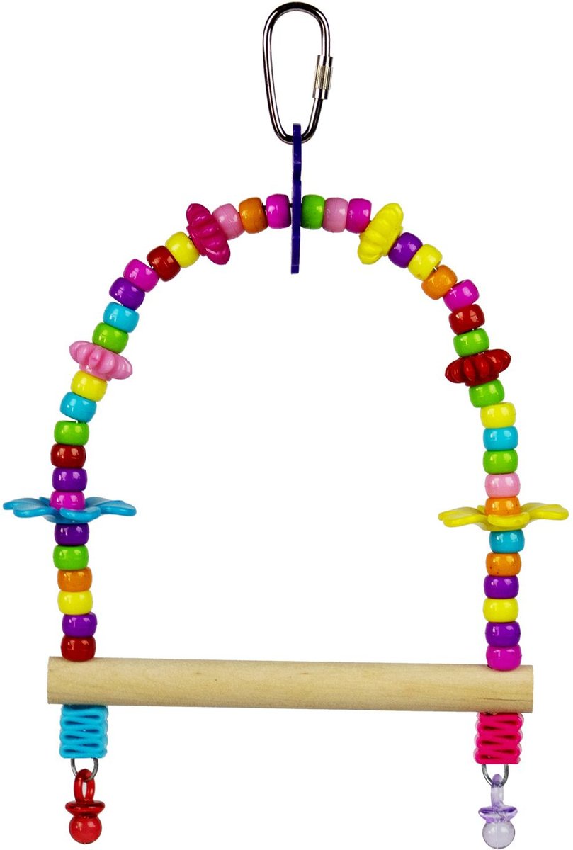 Super Bird Creations Bead Swing Bird Toy