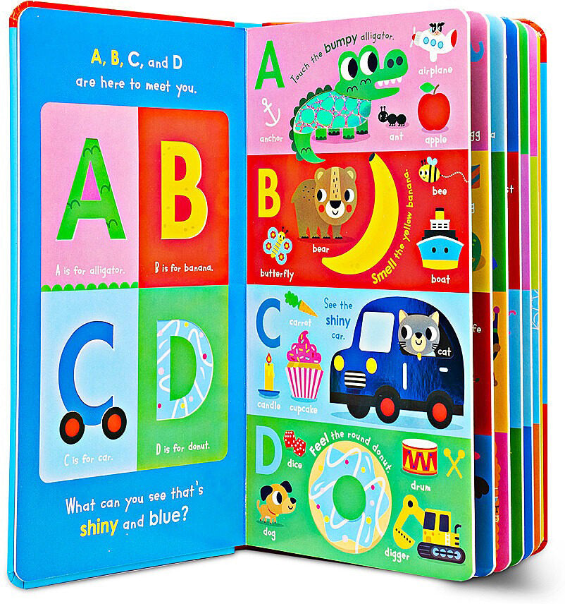 My Busy Shiny Touchy Smelly ABC: Scholastic Early Learners (Touch and Explore)