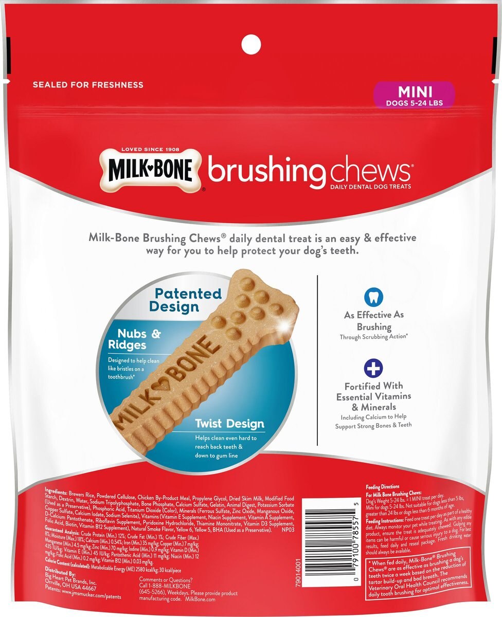 Milk-Bone Original Brushing Chews Daily Dental Dog Treats