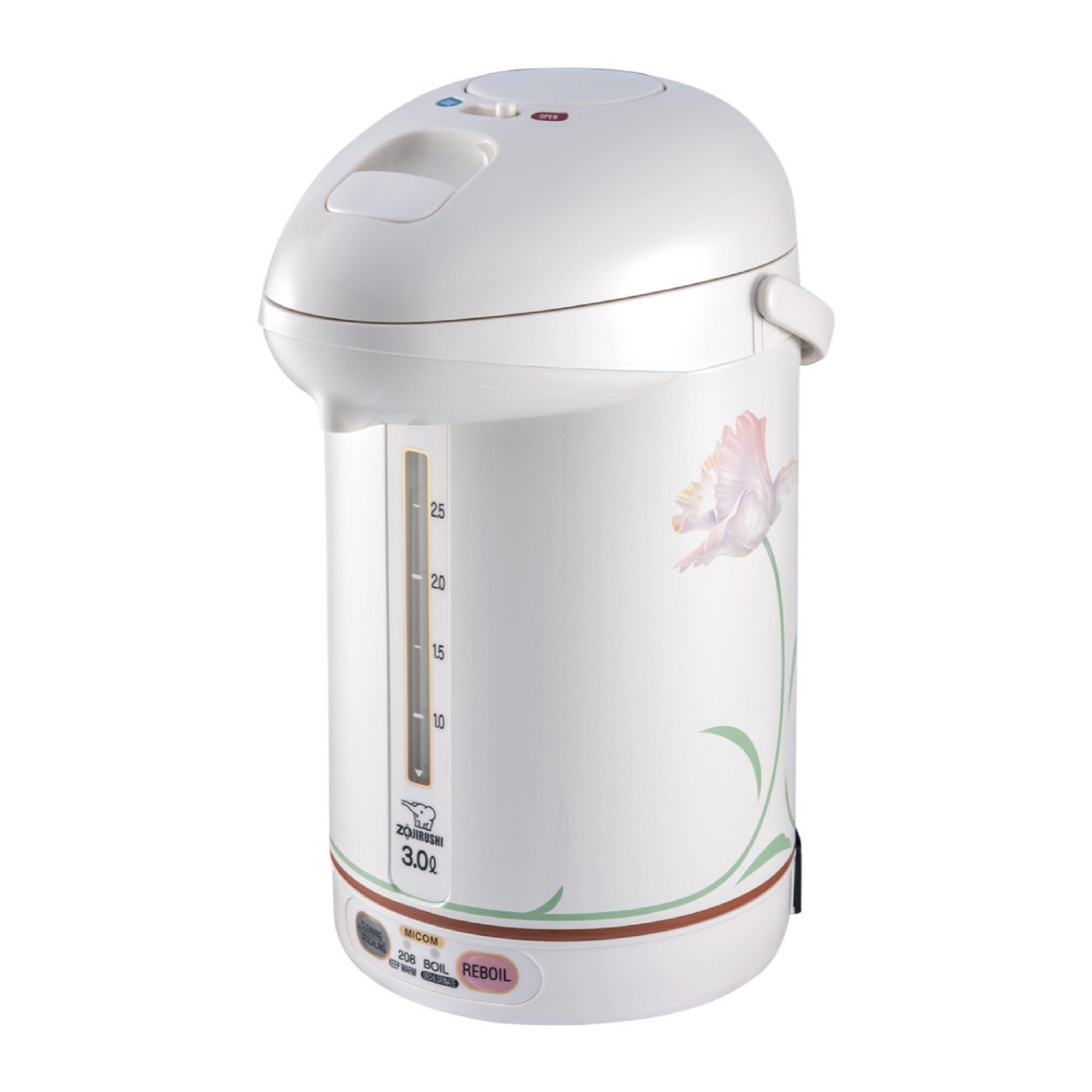 Zojirushi CW-PZC30FC Micom Super Boiler (3.0 Liters， White Ballerina)