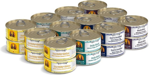 Weruva Baron's Batch Variety Pack Grain-Free Canned Dog Food