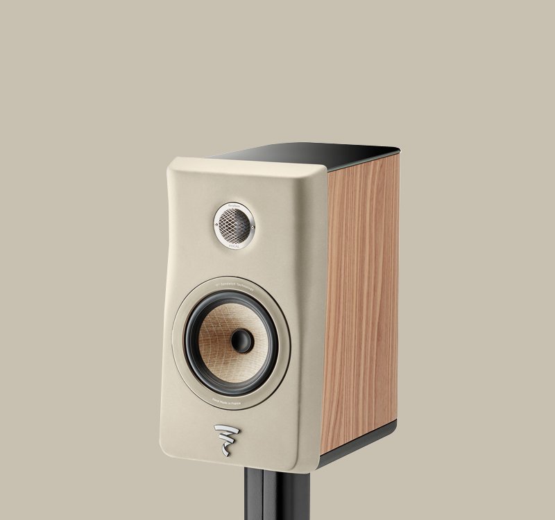 Focal Kanta N1 Ivory Walnut 2-Way Bookshelf Loudspeaker (Each)