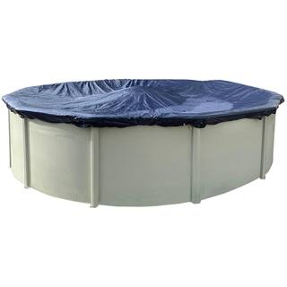 Winter Block 15 ft. Premium Round Winter Pool Cover for Above-Ground Pool Installation Hardware Included WCP15R