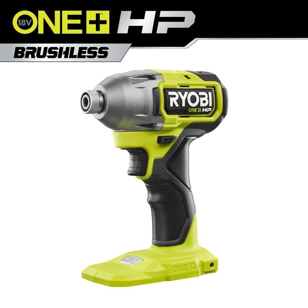 RYOBI ONE+ HP 18V Brushless Cordless 14 in. Impact Driver (Tool Only) PBLID01B