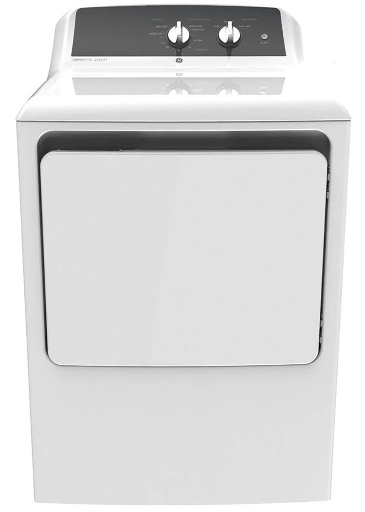 GE 6.2 Cu. Ft. White Commercial Front Load Electric Dryer