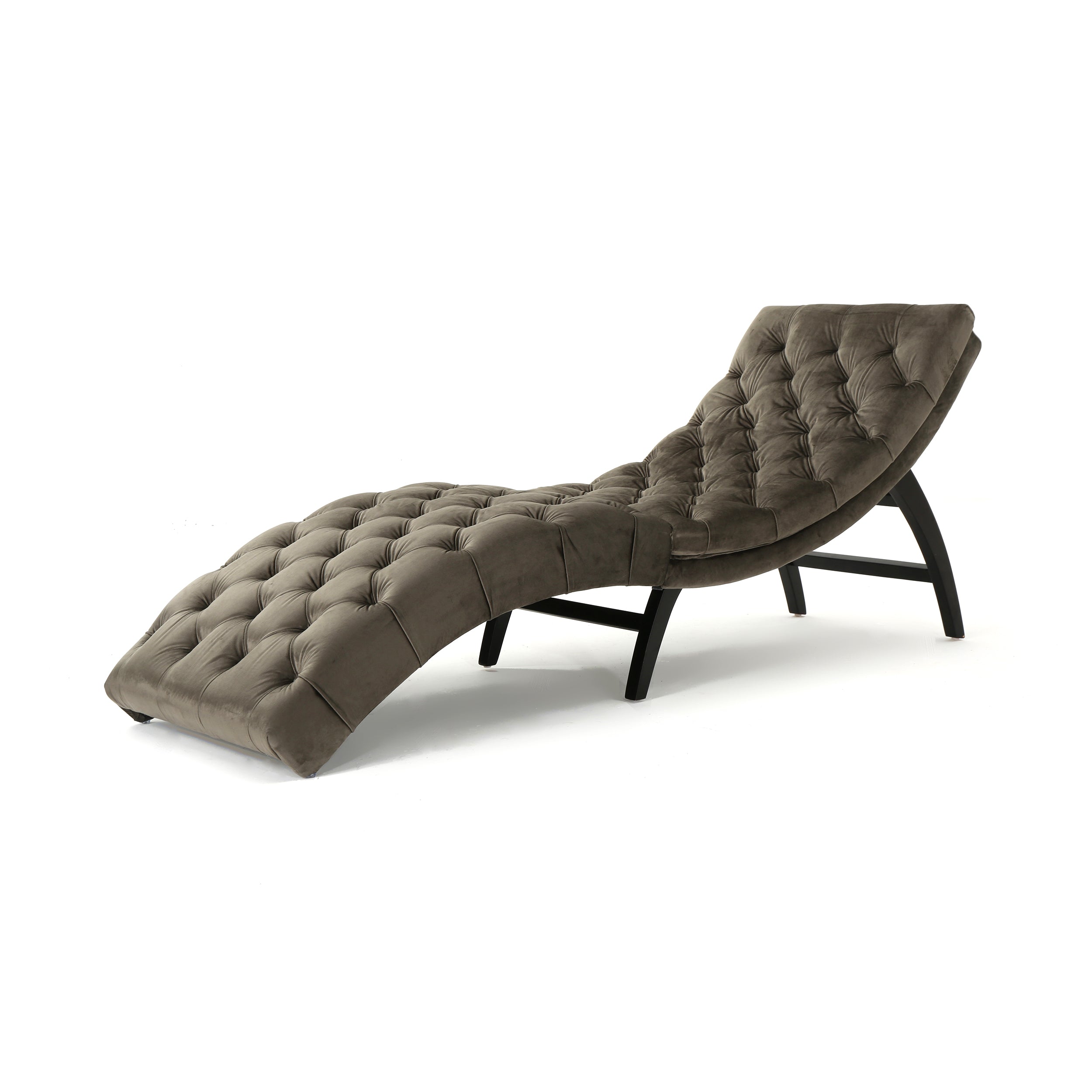 Garamond Tufted Velvet Chaise Lounge