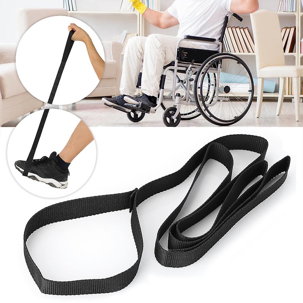 Nylon Leg Lifter Strap With Foot Strip Mobility Aids Disability Elderly