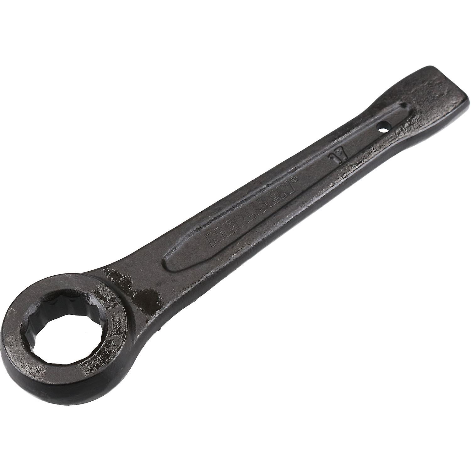 17mm Slogging Box End Striking Ring Wrench Spanner Bi-Hex 12 Sided Metric