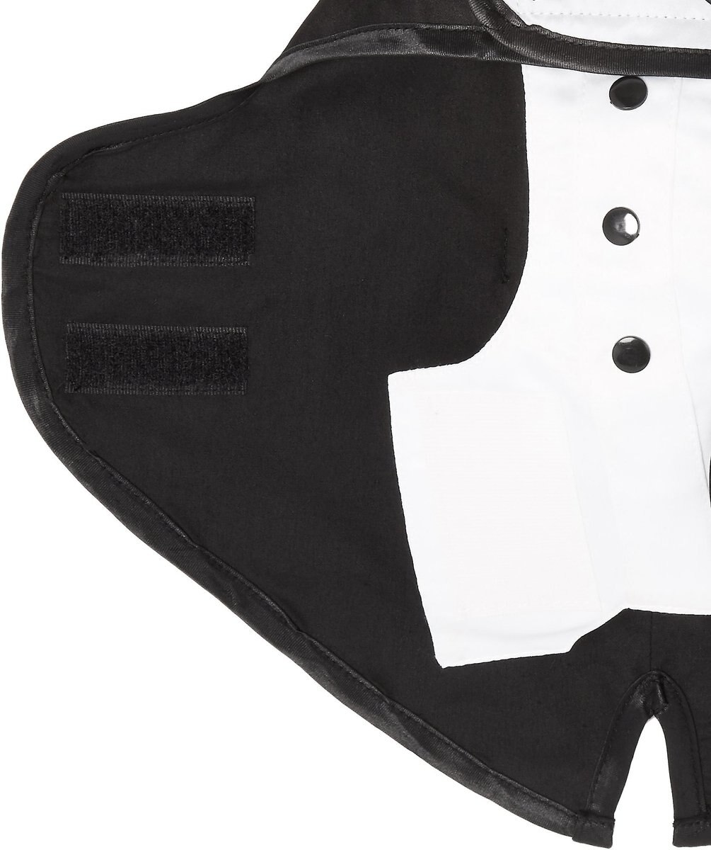 Frisco Formal Dog and Cat Tuxedo， Black